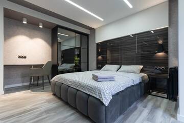 Фото номера Суперлюкс с гидромассажной ванной Апартаменты Luxrent Kreshatik Arenacity SkyBar г. Киев 13