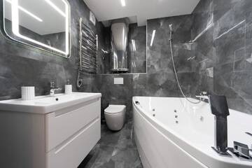 Фото номера Суперлюкс с гидромассажной ванной Апартаменты Luxrent Kreshatik Arenacity SkyBar г. Киев 11