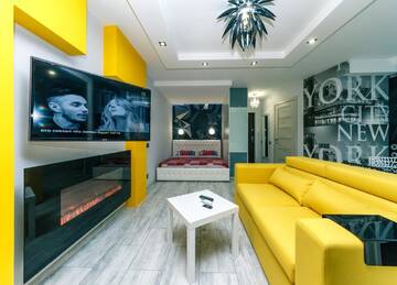 Фото номера Апартаменты Делюкс Апартаменты Luxrent Kreshatik Arenacity SkyBar г. Киев 2