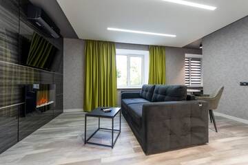 Фото номера Суперлюкс с гидромассажной ванной Апартаменты Luxrent Kreshatik Arenacity SkyBar г. Киев 2