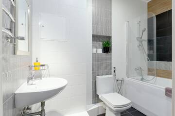 Фото номера Улучшенные апартаменты Апартаменты VIP 1 bedroom Studio on Baseynaya Street г. Киев 15