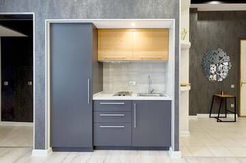 Фото номера Улучшенные апартаменты Апартаменты VIP 1 bedroom Studio on Baseynaya Street г. Киев 29