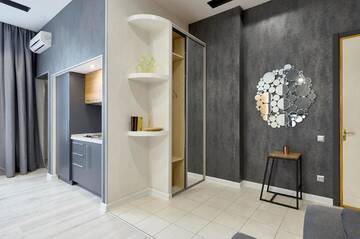 Фото номера Улучшенные апартаменты Апартаменты VIP 1 bedroom Studio on Baseynaya Street г. Киев 7