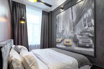 Фото номера Улучшенные апартаменты Апартаменты VIP 1 bedroom Studio on Baseynaya Street г. Киев 38