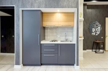 Фото номера Улучшенные апартаменты Апартаменты VIP 1 bedroom Studio on Baseynaya Street г. Киев 10
