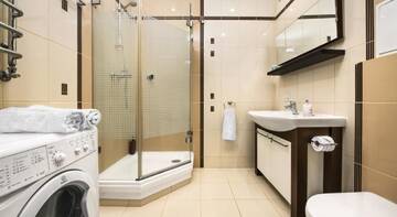 Фото номера Апартаменты Делюкс с 1 спальней Апартаменты StarLion Apart European Square г. Киев 8