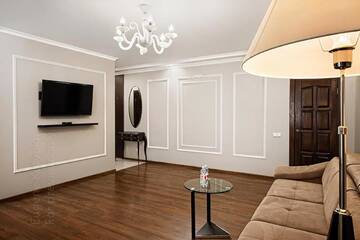 Фото номера Апартаменты Делюкс с 1 спальней Апартаменты StarLion Apart European Square г. Киев 16