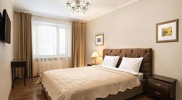 Фото номера Апартаменты Делюкс с 1 спальней Апартаменты StarLion Apart European Square г. Киев 9