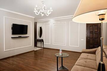 Фото номера Апартаменты Делюкс с 1 спальней Апартаменты StarLion Apart European Square г. Киев 31