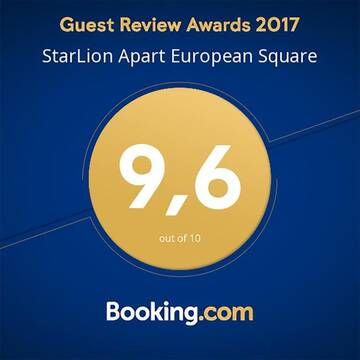 Фото номера Апартаменты Делюкс с 1 спальней Апартаменты StarLion Apart European Square г. Киев 35