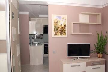 Фото номера Апартаменты с 1 спальней Апартаменты Apartment Obolonskiy prospekt 31 г. Киев 5