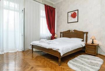 Фото номера Апартаменты с 3 спальнями Апартаменты Apartment Arena City г. Киев 55