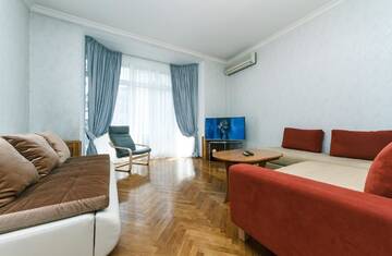 Фото номера Апартаменты с 3 спальнями Апартаменты Apartment Arena City г. Киев 18