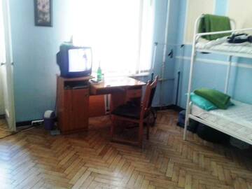 Фото номера Спальное место на двухъярусной кровати в общем номере для мужчин Хостелы Yourhostel Olimpiyskiy г. Киев 9