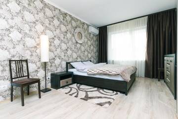 Фото номера Апартаменты Делюкс Апартаменты Poznyaky Apartments Patriotika г. Киев 19