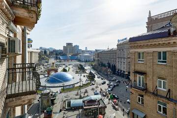 Фото номера Апартаменты-студио Апартаменты Studio with amazing view to Independence Square г. Киев 46