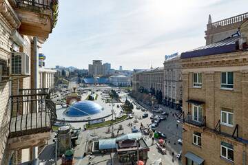 Фото номера Апартаменты-студио Апартаменты Studio with amazing view to Independence Square г. Киев 19