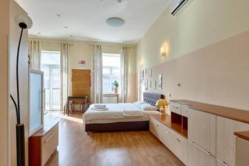 Фото номера Апартаменты-студио Апартаменты Studio with amazing view to Independence Square г. Киев 7