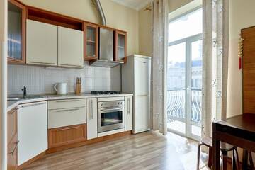 Фото номера Апартаменты-студио Апартаменты Studio with amazing view to Independence Square г. Киев 35