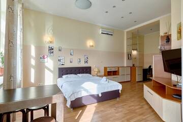 Фото номера Апартаменты-студио Апартаменты Studio with amazing view to Independence Square г. Киев 33
