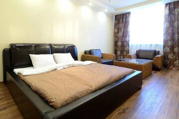 Фото номера Апартаменты с 2 спальнями Апартаменты Apartment with two Bedroom on Bazhana 8b г. Киев 28