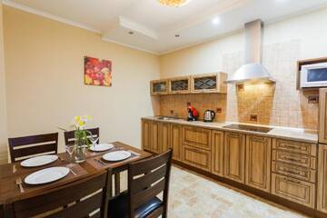 Фото номера Апартаменты Делюкс Апартаменты Apartment in Complex Korona on Knyazhyi Zaton 21 г. Киев 12