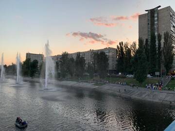 Фото номера Апартаменты Апартаменты Apartment on Shamo 1 Boulevard г. Киев 19
