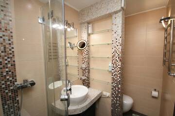 Фото номера Апартаменты-студио, ул. Антоновича, 157 Апартаменты Inn Home Apartments - Ocean Plaza area г. Киев 5