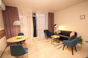 Фото номера Апартаменты-студио «Предславинская улица 53» Апартаменты Inn Home Apartments - Ocean Plaza area г. Киев 11