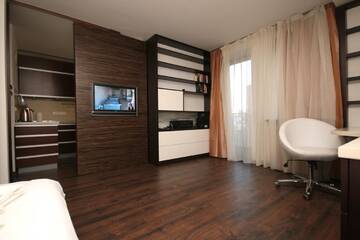 Фото номера Апартаменты-студио, ул. Антоновича, 157 Апартаменты Inn Home Apartments - Ocean Plaza area г. Киев 2