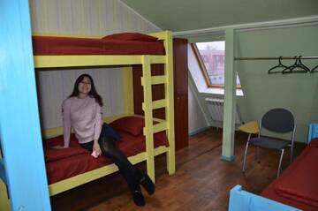 Фото номера Кровать в общем 6-местном номере Хостелы Hostel Darnitsa1 г. Киев 5