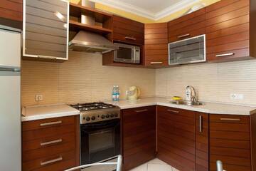 Фото номера Комфортабельные апартаменты с 1 спальней и кухней Апарт-отели Partner Guest House г. Киев 7