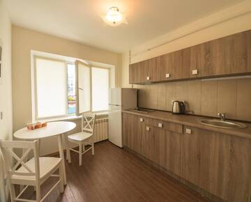 Фото номера Апартаменты с 1 комнатой, кухней и балконом Апарт-отели Partner Guest House г. Киев 6
