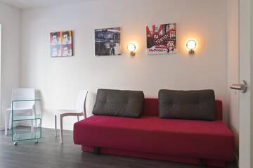 Фото номера Стильные апартаменты с 1 спальней и панорамным видом Апарт-отели Partner Guest House г. Киев 7