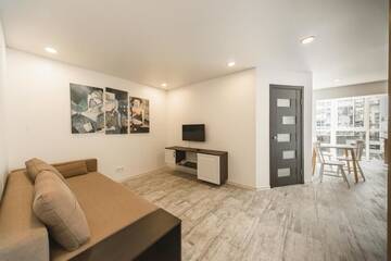 Фото номера Апартаменты с 1 спальней и панорамным видом Апарт-отели Partner Guest House г. Киев 8