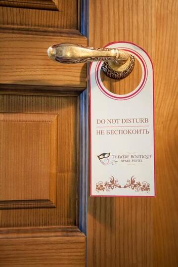 Фото номера Апартаменты с 1 спальней Апарт-отели Theatre Boutique Apart-Hotel г. Киев 5