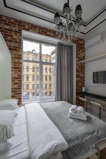 Фото номера Апартаменты с душем Апарт-отели Theatre Boutique Apart-Hotel г. Киев 3