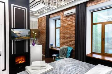 Фото номера Улучшенные апартаменты Апарт-отели Theatre Boutique Apart-Hotel г. Киев 3