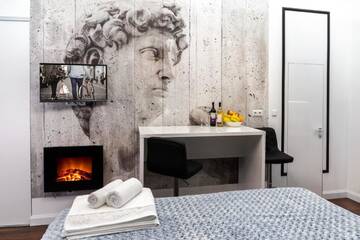 Фото номера Апартаменты Делюкс Апарт-отели Theatre Boutique Apart-Hotel г. Киев 12
