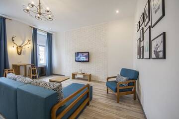 Фото номера Апартаменты с 1 спальней, Pushkinska 11A Апартаменты Central Dayflat Apartments г. Киев 2
