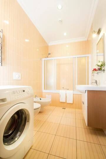Фото номера Апартаменты с 1 спальней Апартаменты Flatlux Apartments г. Киев 28