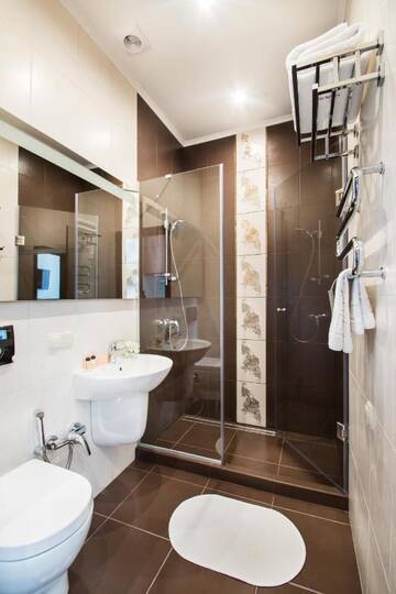 Фото номера Номер-студио Апартаменты Flatlux Apartments г. Киев 2