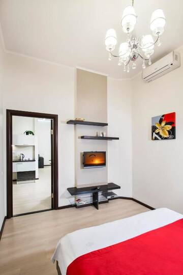 Фото номера Апартаменты с 1 спальней Апартаменты Flatlux Apartments г. Киев 33