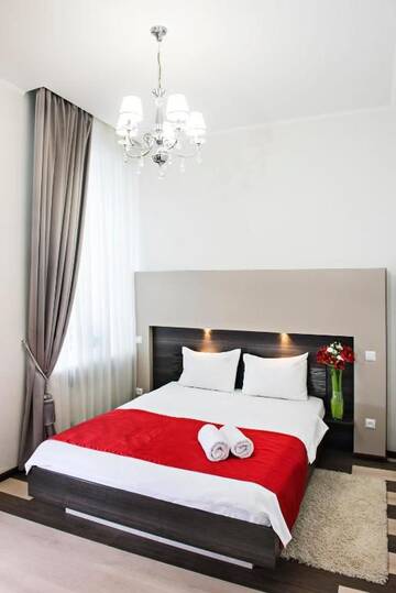Фото номера Апартаменты с 1 спальней Апартаменты Flatlux Apartments г. Киев 35
