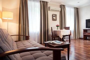 Фото номера Апартаменты с 1 спальней Апартаменты Flatlux Apartments г. Киев 7
