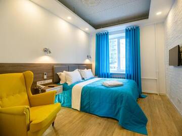Фото номера Апартаменты с балконом Апартаменты Partner Guest House Baseina г. Киев 2
