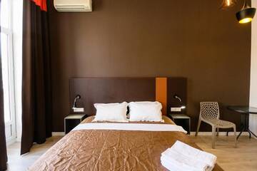 Фото номера Апартаменты с балконом Апартаменты Partner Guest House Baseina г. Киев 3