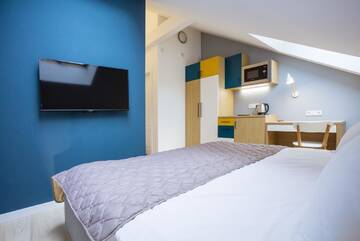 Фото номера Улучшенный люкс Апартаменты Partner Guest House Baseina г. Киев 2