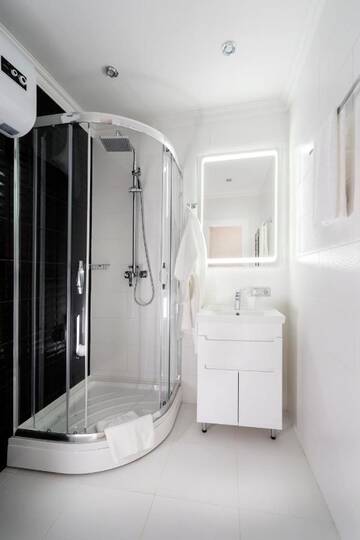 Фото номера Апартаменты Делюкс Апарт-отели Status Apartments г. Киев 8