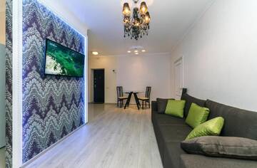 Фото номера Апартаменты Делюкс, ул. Госпитальной, 2 Апартаменты LuxCenterApartment г. Киев 7